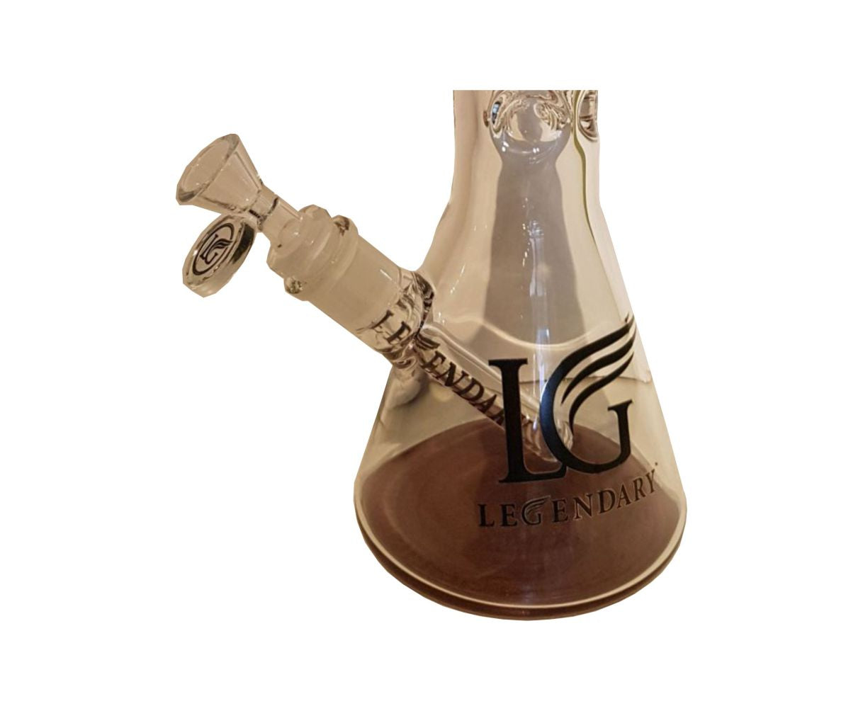 Legendary 13" Sandblasted Leaf Pattern Beaker