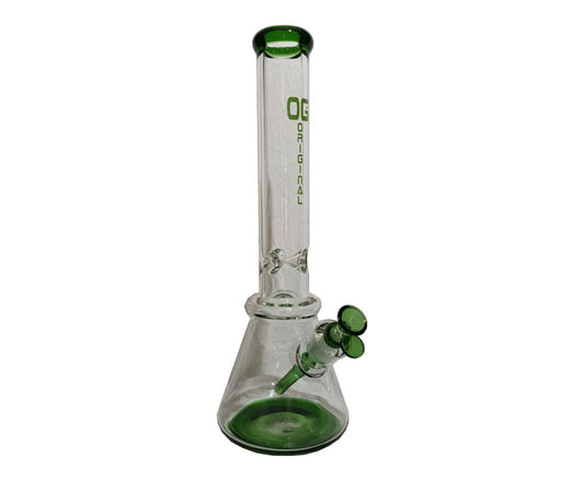 OG 15" Clear Maria Logo Beaker - 7mm