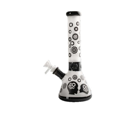 OG 10" Sanblasted Gear Head Beaker