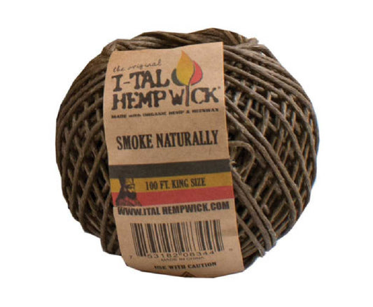 I-Tal Organic Hemp Wick - 100 ft.