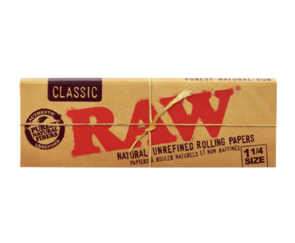 Raw Classic 1 1/4 Hemp Rolling Papers