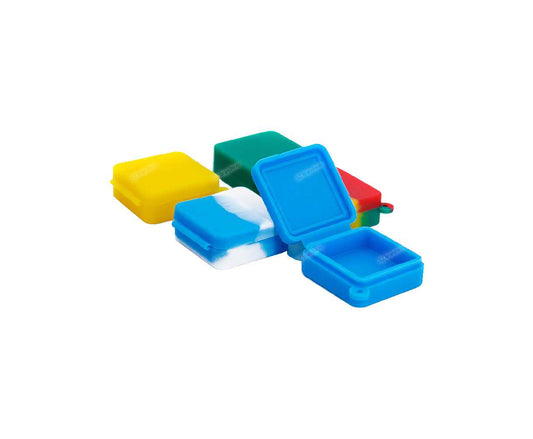 Square Flip Top Silicone Container - 9ml.