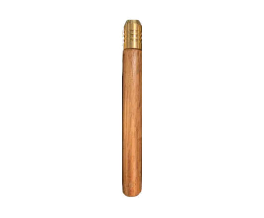 One Hitter -3" Brass/Wood