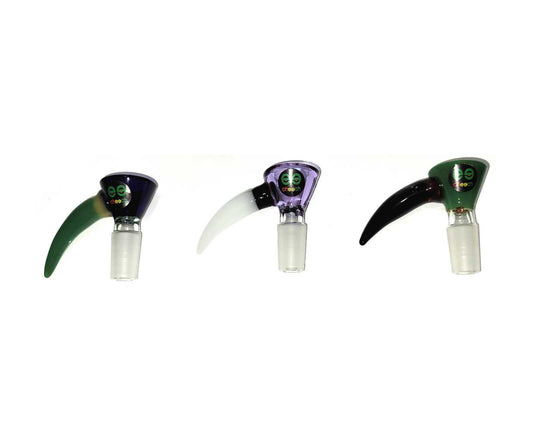 Cheech 14mm Dual Colour Horn Handle Funnel Bowl