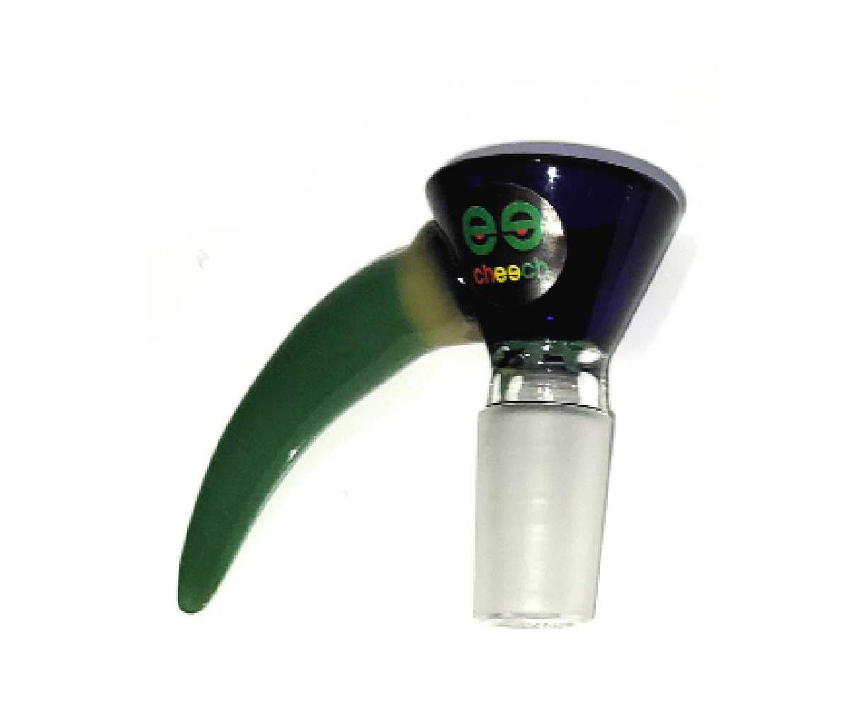 Cheech 14mm Dual Colour Horn Handle Funnel Bowl