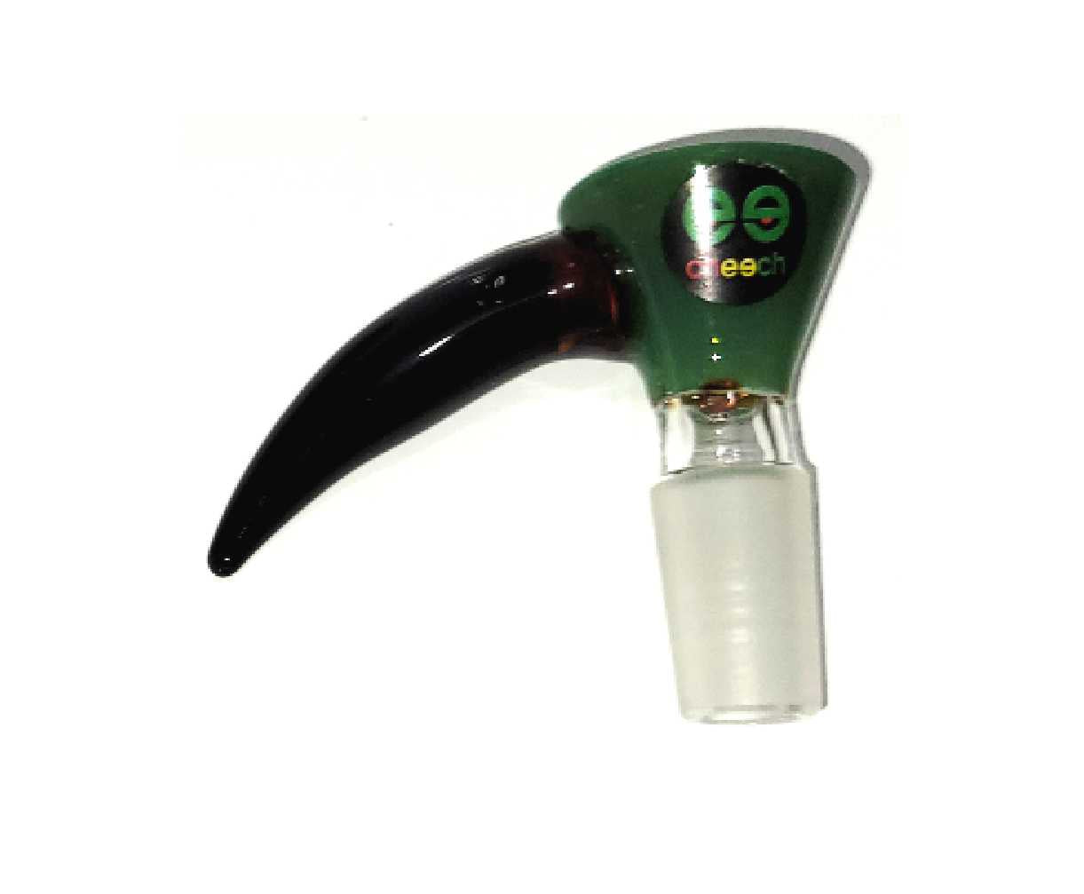 Cheech 14mm Dual Colour Horn Handle Funnel Bowl