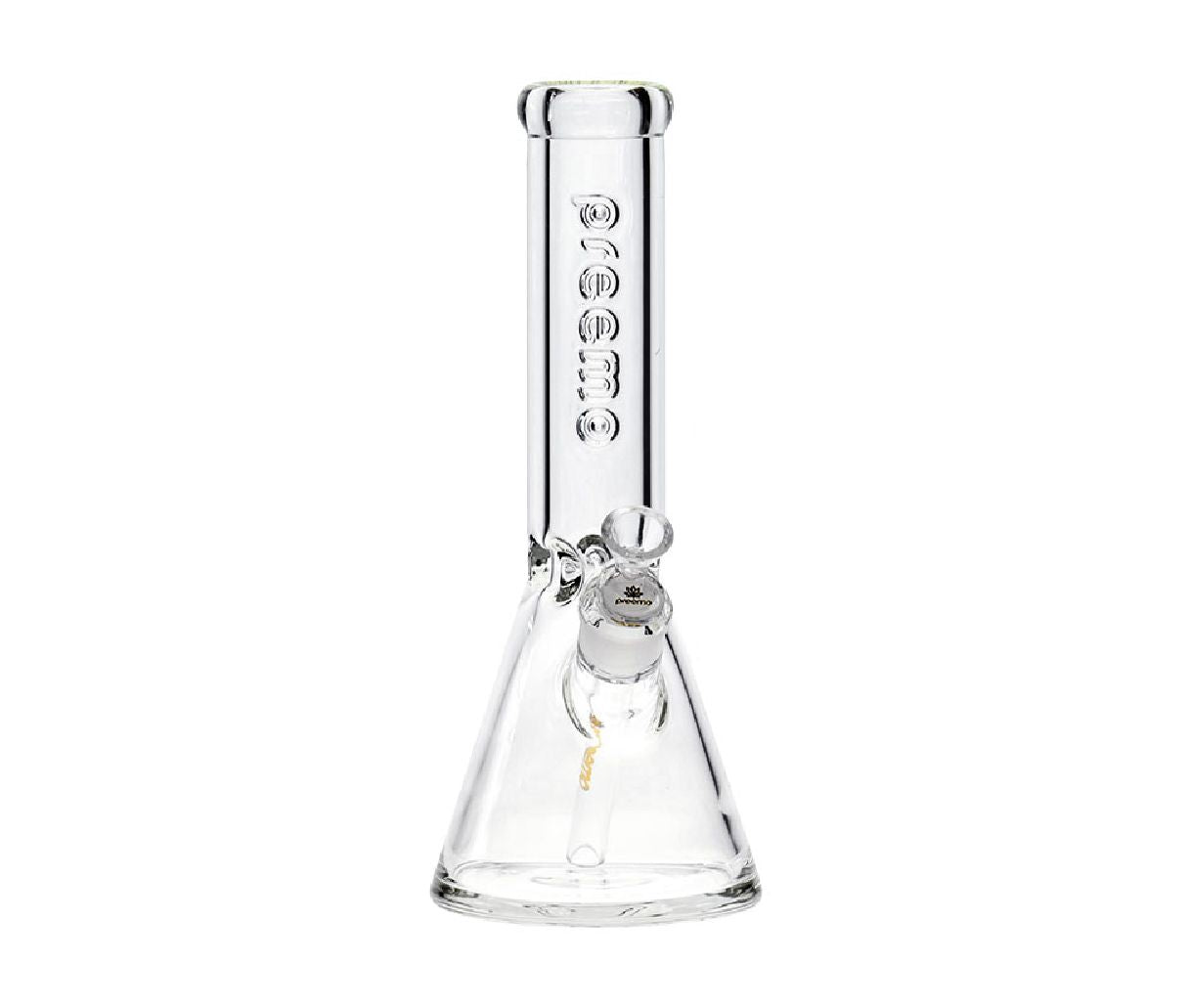 Preemo 9mm 12" Clear Embossed Logo Beaker