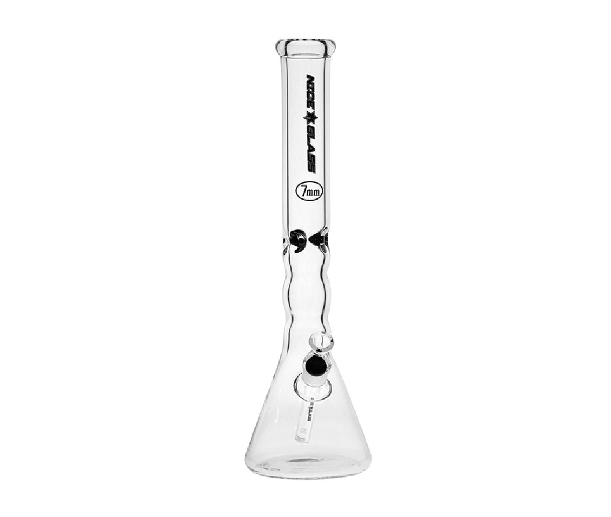 Nice Glass 18" 7mm Reduction Beaker