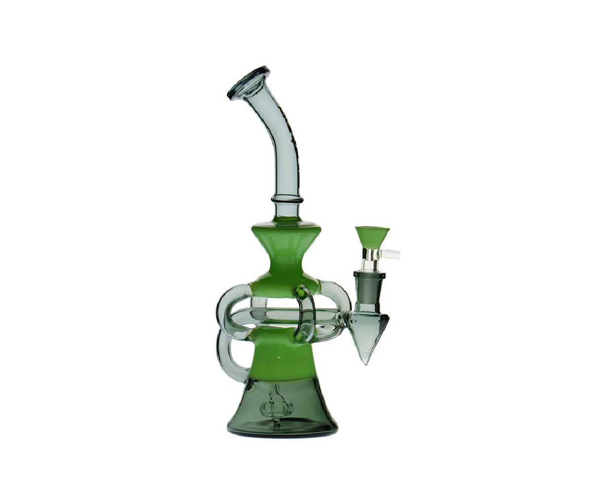 Nice Glass 9.5 inch 4-Arm Showerhead Bubbler